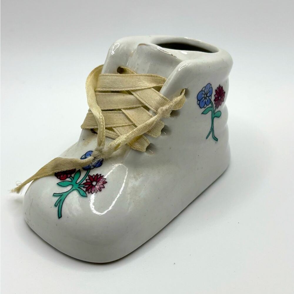 Vintage Porcelain Baby Shoe Collectible